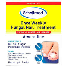 scholl nail fungal weekly treatment kit