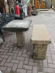 Hand Carved Stone Table