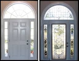 Front Entry Decorative Door Glass