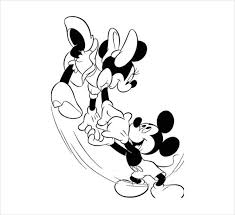 Walt disney got the inspiration for mickey mouse from his old pet mouse he used to have on his farm. 9 Cute Minnie Mouse Coloring Pages Psd Jpg Gif Free Premium Templates