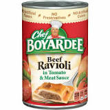 Is the meat in Chef Boyardee real?