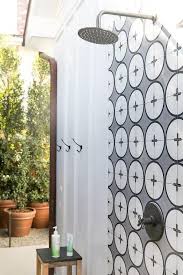 White And Gray Cement Wall Tiles Accent