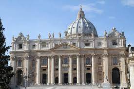 Cathedral is a church in rome. Basilique Saint Pierre De Rome Rome Roma
