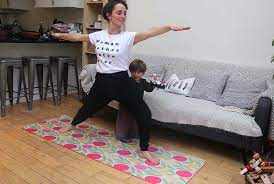 how to practice yoga as a mum laura