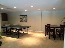 Basement Ping Pong Table Home Decor