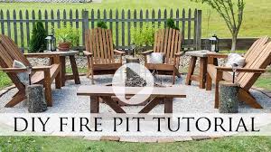 diy fire pit backyard budget decor