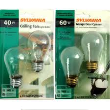 Sylvania Incandescent 60w Or 40w 120v 1 Or 6 Pks Of 2 Bulbs For Sale Online