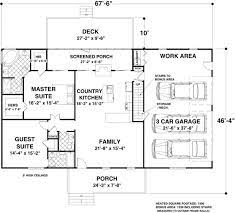 House Plan 93481 With 1500 Sq Ft 2