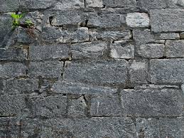 Castle Gray Square Stone Wall Brick