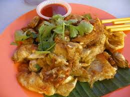 penang s famous oyster omelette photo