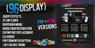96 Display Themeforest Html Php Site Template Html