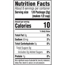 t jello nutrition facts