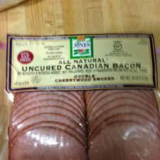 naturally hickory smoked canadian bacon