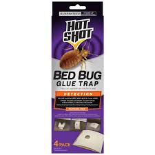 hot shot bed bug glue trap 4 count hg