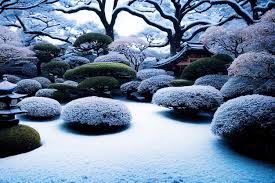 Enchanted Japanese Garden Winter