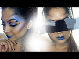 futuristic makeup arielhope you