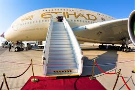 first reactivated etihad a380