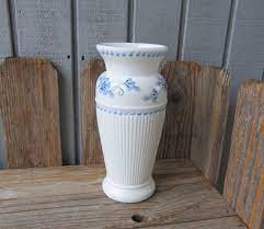 Fenton Milk Glass Vase With Hand