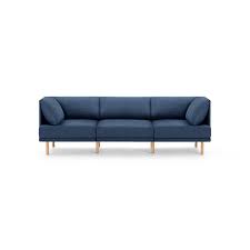 burrow contemporary range 3 seat sofa