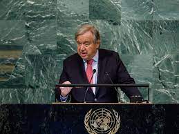 Jefe de ONU vaticina "un invierno de descontento mundial" debido a múltiples crisis