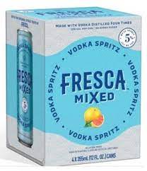 fresca mixed vodka spritz 4pk 355ml