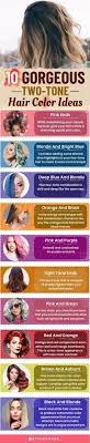 34 stunning two tone hair colors you