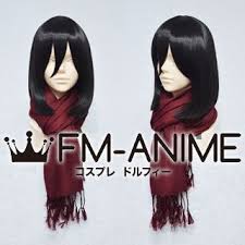 We would like to show you a description here but the site won't allow us. Fm Anime Attack On Titan Mikasa Ackerman Cosplay Costume Wine Red Scarf
