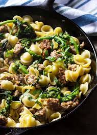 orette pasta with broccoli rabe