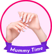 mummy time hand nail treatment