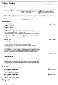 Cv examples see perfect cv examples that get you jobs. Director Of Nursing Resume Samples All Experience Levels Resume Com Resume Com