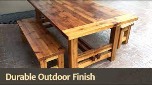 durable outdoor finish you