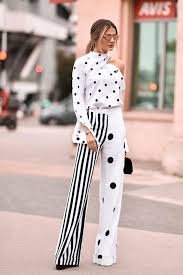 Polka Dots Stripes In 2019 Fashion Dots Fashion Street
