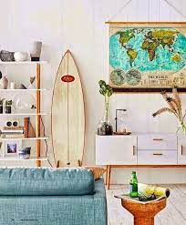 surf inspired home decor planche de