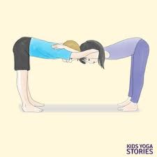 calming partner yoga poses to practice