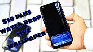 samsung water drop live wallpaper for