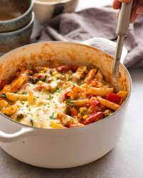 vegetable pasta one pot recipetin eats