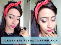romantic pink makeup look on indian skin