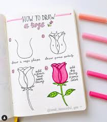 This process of drawing a rose is complete in just three steps and will work for any skill level. How To Draw A Rose Step By Step For Beginners The Smart Wander