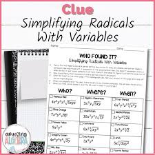 Simplifying Radicals With Variables