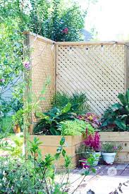 Privacy Screen With Planter