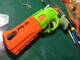 Our youngest son has an armory so, a genius idea came over me! Things Tagged With Nerf Thingiverse