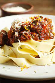 pappardelle with beef ragu