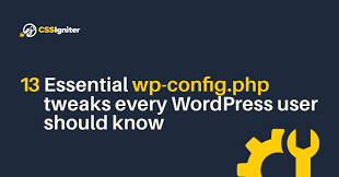 13 essential wp config php tweaks every