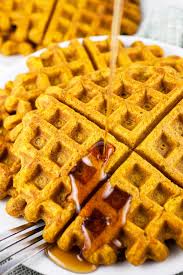 gluten free pumpkin waffles the