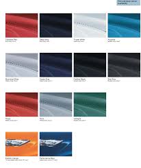 ford uk paint charts