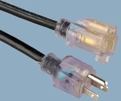 sample industrial plug power cord