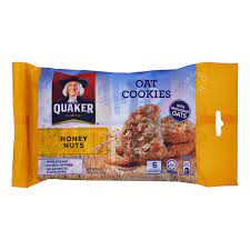 quaker oats cookies honey nuts ntuc