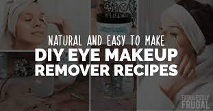 5 easy diy eye makeup remover recipes
