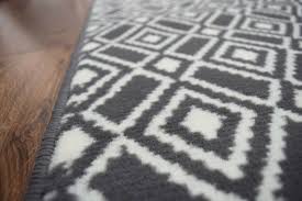 grey hallway runner rug mat very long