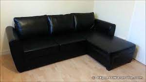 argos siena corner leather effect sofa